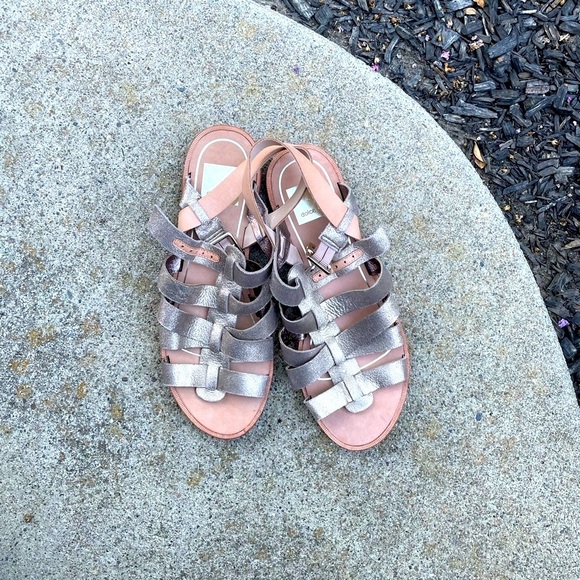 Dolce Vita soft leather sandals 8 - Picture 2 of 10